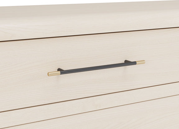 Wallen 5 Drawer Chest- Wht Snd