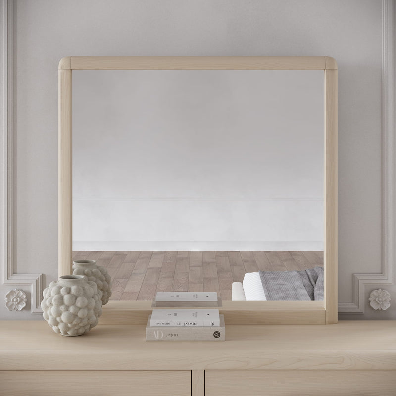 Wallen Mirror- White Sand