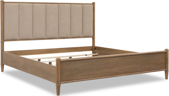Whitmore Wd/Uph QN Bed - Cp/Cl