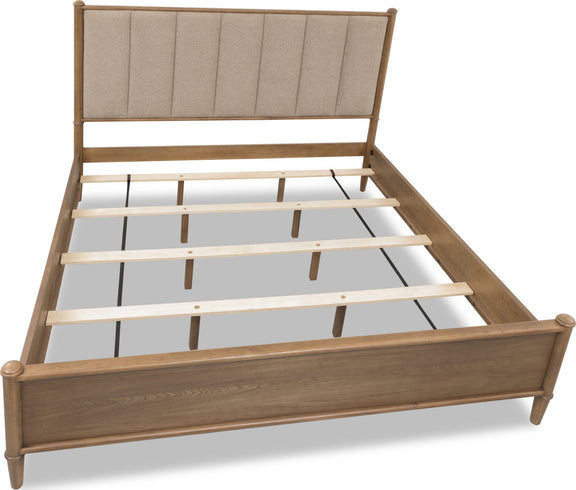 Whitmore Wd/Uph QN Bed - Cp/Cl