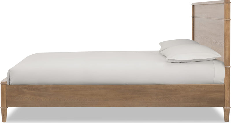 Whitmore Wd QN Bed - Claystone