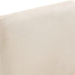Winston Fully Upholstered Side chair in Sand Velvet