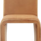Winston Fully Upholstered Side chair in Whiskey Velvet