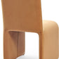 Winston Fully Upholstered Side chair in Whiskey Velvet