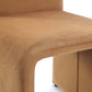Winston Fully Upholstered Side chair in Whiskey Velvet