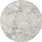 Winston Stone Top Metal Base Round Dining Table in Grigio