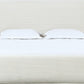 Wisteria King-size Upholstered Platform Bed in Frosty Corduroy