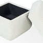 Wisteria Upholstered Storage Ottoman in Frosty Corduroy