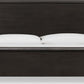 Xolani Queen-Size Acacia Wood Platform Bed in Jaguar