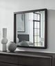 Xolani Beveled Glass Wall or Dresser Mirror in Jaguar