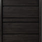 Xolani Five Drawer Acacia Wood Chest with Jewelry Tray in Jaguar