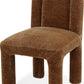 Xolani Fully Upholstered Dining Chair in Amber Sand Chenille