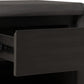 Xolani One Drawer Acacia Wood Nightstand in Jaguar