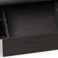 Xolani One Drawer Acacia Wood Nightstand in Jaguar