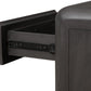 Xolani One Drawer Acacia Wood Nightstand in Jaguar