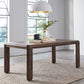 Xolani Rectangular Acacia Wood Leg Table in Impala
