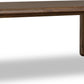 Xolani Rectangular Acacia Wood Leg Table in Impala