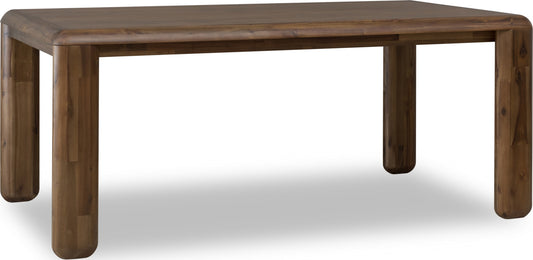 Xolani Rectangular Acacia Wood Leg Table in Impala