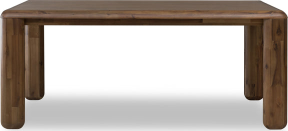 Xolani Rectangular Acacia Wood Leg Table in Impala