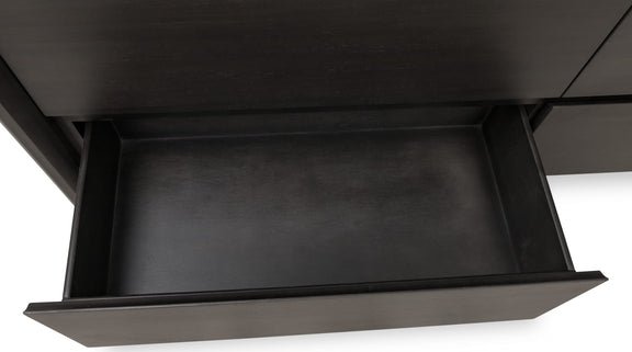 Xolani Six Drawer Acacia Wood Dresser in Jaguar