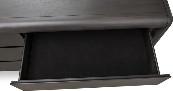 Xolani Six Drawer Acacia Wood Dresser in Jaguar