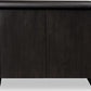 Xolani Two Door Acacia Wood Cabinet in Jaguar