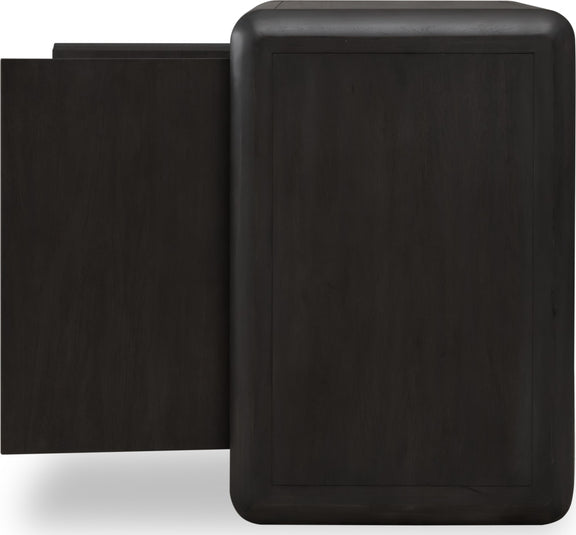 Xolani Two Door Acacia Wood Cabinet in Jaguar
