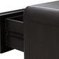 Xolani Two Drawer Acacia Wood Nightstand in Jaguar