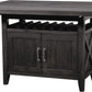 Yosemite Counter Height Rectangular Extension Table in Cafe