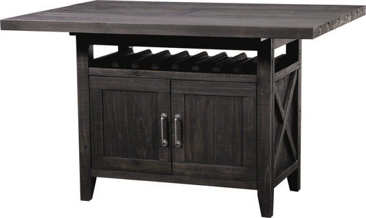 Yosemite Counter Height Rectangular Extension Table in Cafe