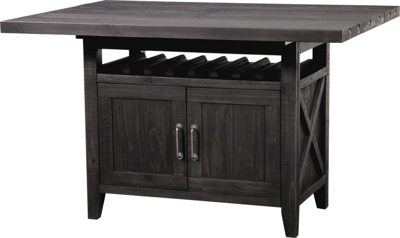 Yosemite Counter Height Rectangular Extension Table in Cafe