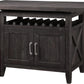 Yosemite Counter Height Rectangular Extension Table in Cafe