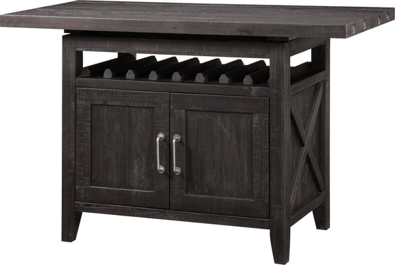 Yosemite Counter Height Rectangular Extension Table in Cafe