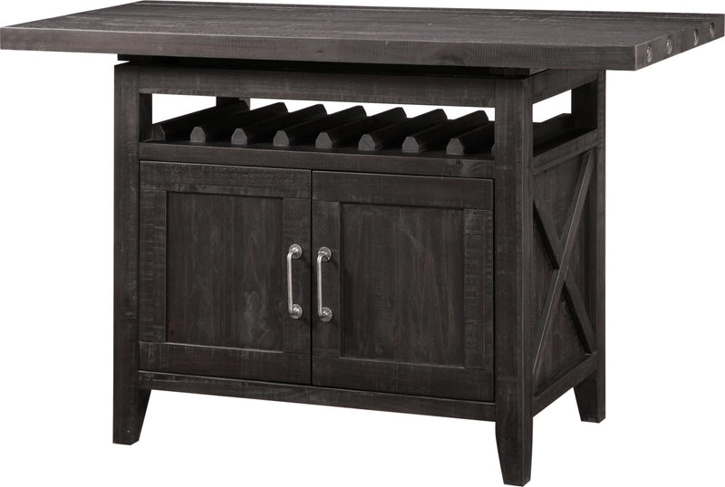 Yosemite Counter Height Rectangular Extension Table in Cafe
