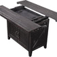 Yosemite Counter Height Rectangular Extension Table in Cafe