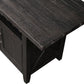 Yosemite Counter Height Rectangular Extension Table in Cafe