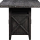 Yosemite Counter Height Rectangular Extension Table in Cafe