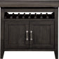 Yosemite Counter Height Rectangular Extension Table in Cafe