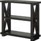 Yosemite Solid Wood 36x39 inch Bookshelf in Cafe