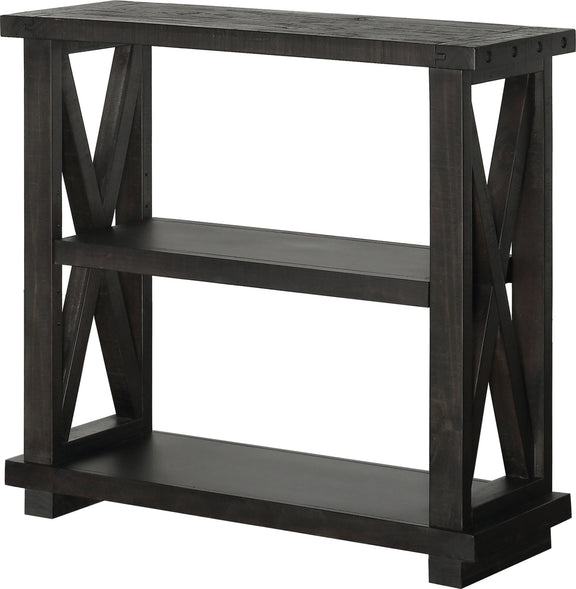 Yosemite Solid Wood 36x39 inch Bookshelf in Cafe