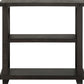 Yosemite Solid Wood 36x39 inch Bookshelf in Cafe