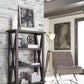 Yosemite Solid Wood 54x39 inch Bookshelf in Cafe