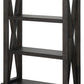 Yosemite Solid Wood 54x39 inch Bookshelf in Cafe