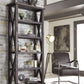 Yosemite Solid Wood 82x39 inch Bookshelf in Cafe