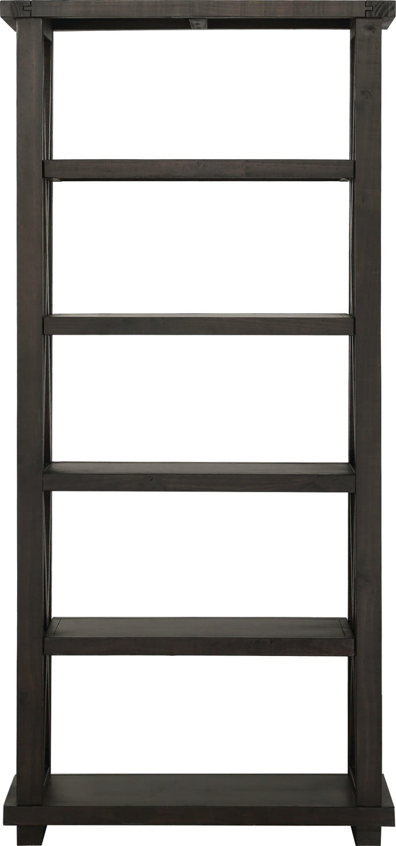 Yosemite Solid Wood 82x39 inch Bookshelf in Cafe
