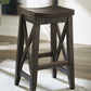 Yosemite Solid Wood Bar Stool in Cafe
