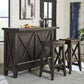 Yosemite Solid Wood Bar Stool in Cafe
