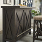 Yosemite Solid Wood Bar Table in Cafe