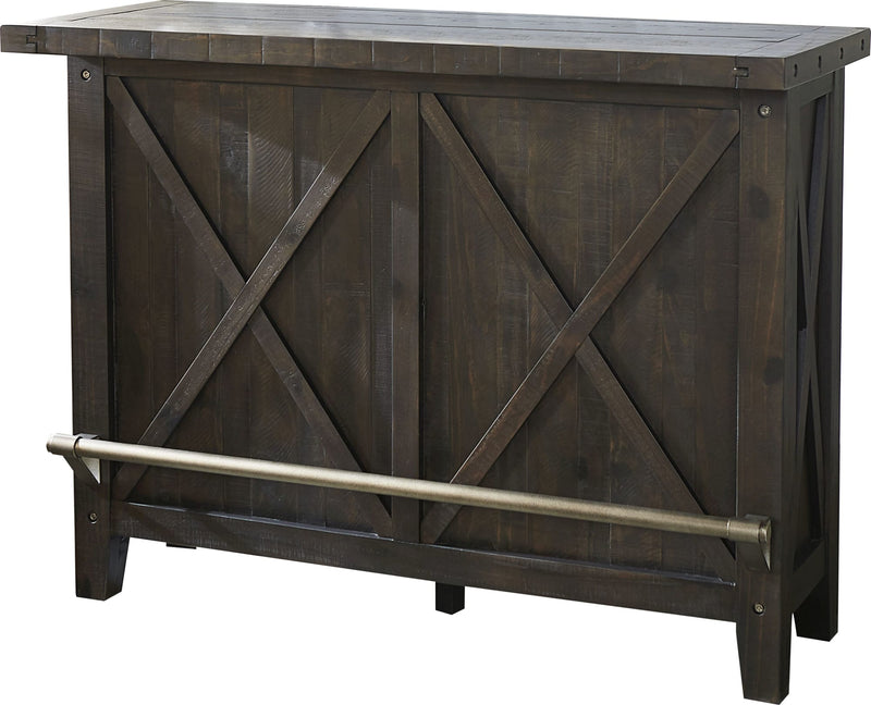 Yosemite Solid Wood Bar Table in Cafe