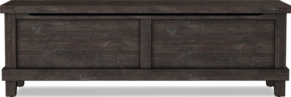 Yosemite Solid Wood Blanket Box in Cafe